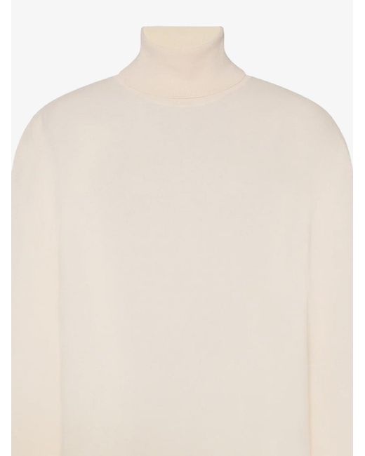 The Row White Cashmere Knitwear