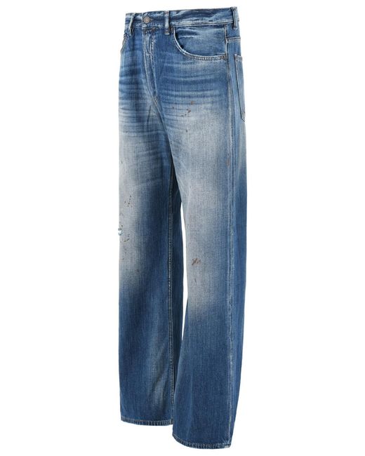 Acne Blue '2021' Denim Jeans for men