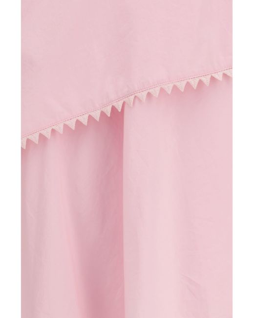 Jacquemus Pink Traversin Layered Dress