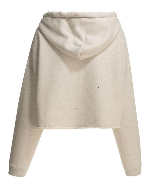 Golden Goose Deluxe Brand Natural "Star/W's" Hoodie
