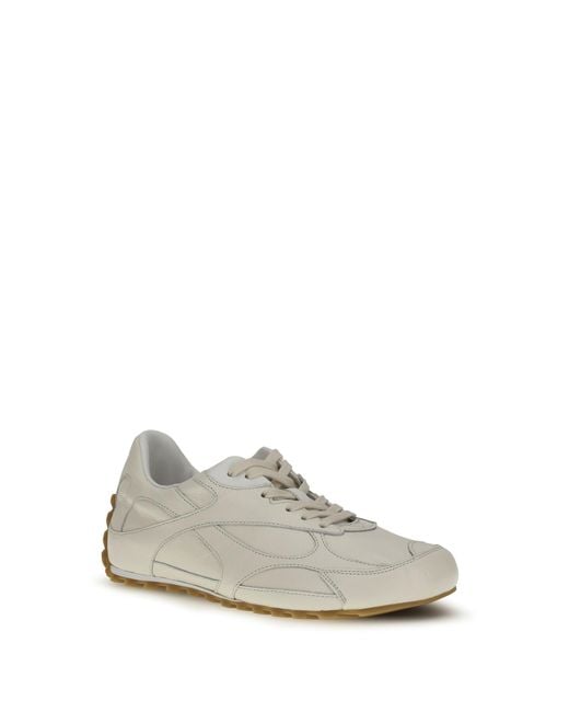 Bottega Veneta White Orbit Flash Sneakers