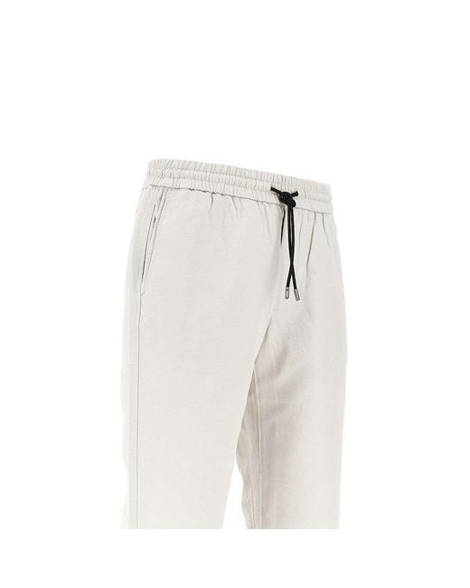Sease Gray 'Summer Mindset' Twill Pants for men