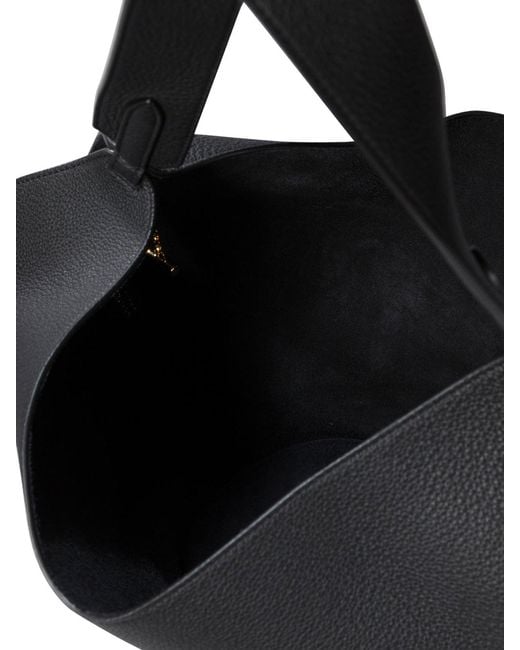 Khaite Black Mini Shoulder Handbag