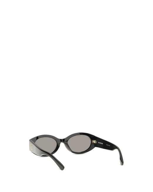 Balenciaga Gray Af Rotondi Nano Sunglasses