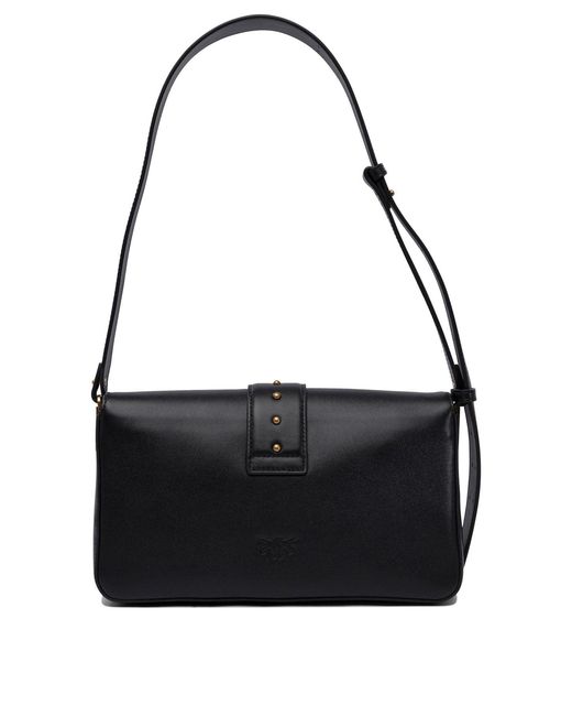 Pinko Black Borsa Morbida A Tracolla "Love Bag"