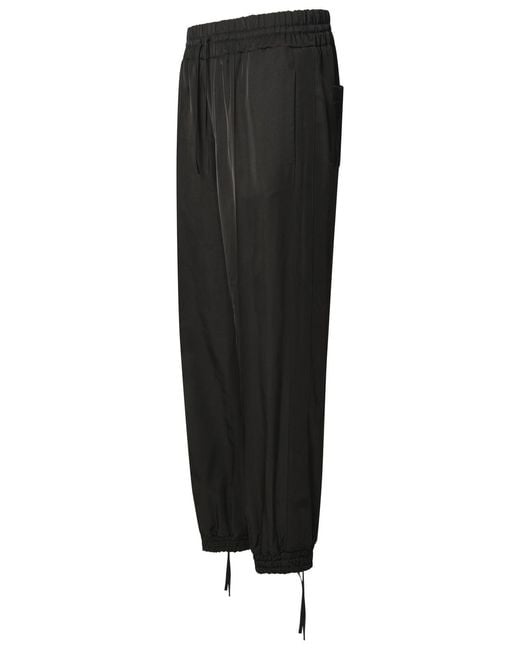 Jil Sander Black Pants & Shorts