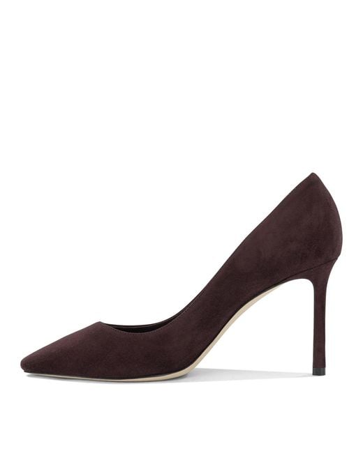 Jimmy Choo Brown "Romy 85" Décolleté