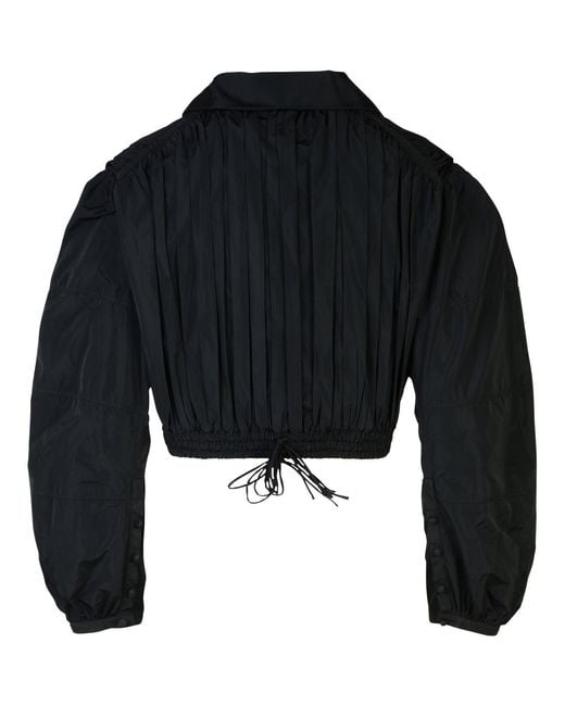 Jil Sander Black Polyester Blouse
