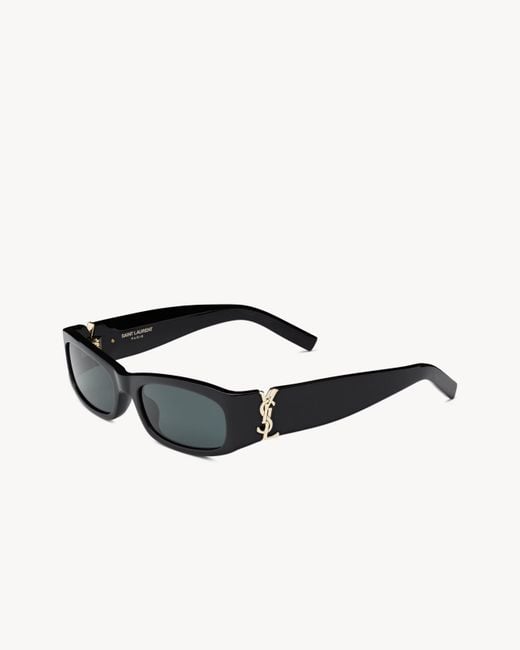 Saint Laurent Black "Sl M152" Sunglasses