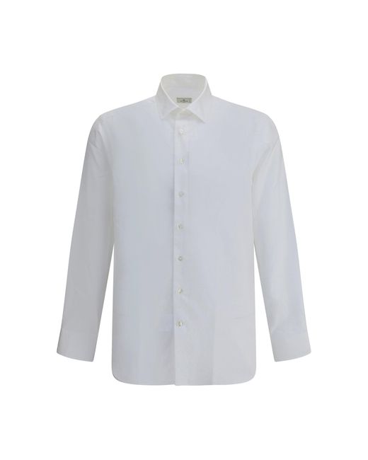 Etro White Shirt Roma for men