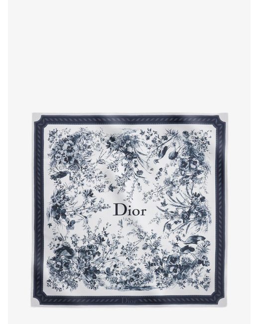 Dior Blue Dior Silk Foulard