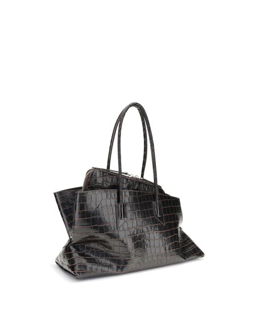 The Attico Black Shoulder Bags
