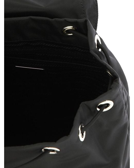 Prada Black Re-Edition 1978 Casual Backpack