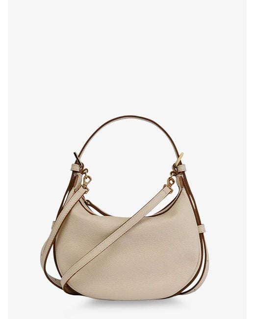 Atp Atelier Metallic Silea Mandorla Leather Crossbody Bag
