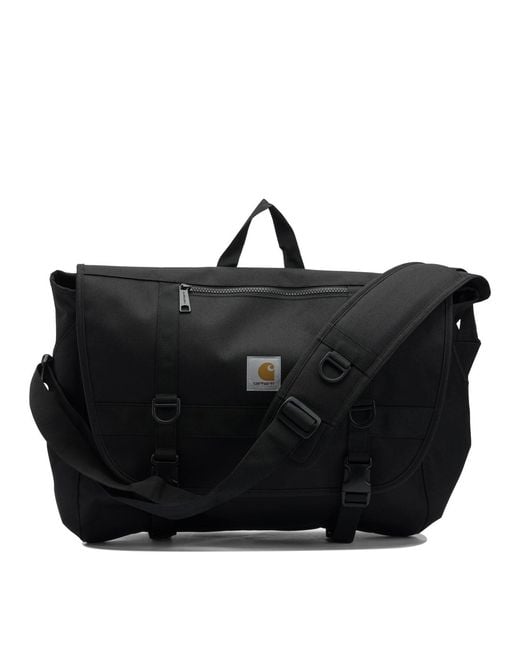 Carhartt Black "Jake Messenger" Crossbody Bag for men