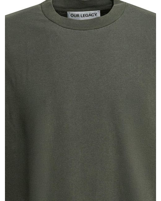 Our Legacy Box T-shirts Green for men