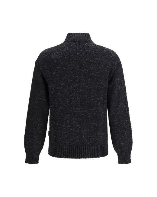 Laminar Blue Cotton Sweater for men