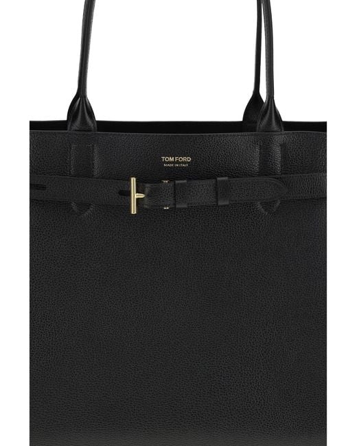 Tom Ford Black Large Tote Bag