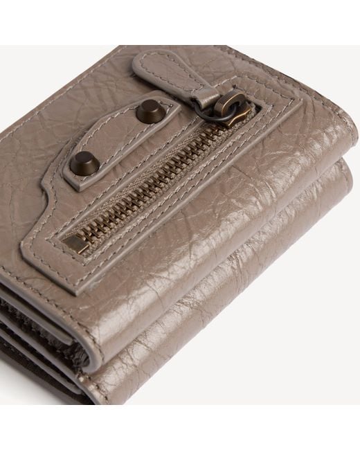 Balenciaga Gray "Le City Mini" Wallet