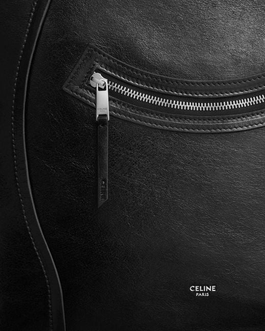 Céline Black "Vertical Cabas" Medium Bag