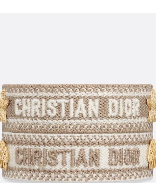 Dior Metallic "Iviera" Bracelet Set
