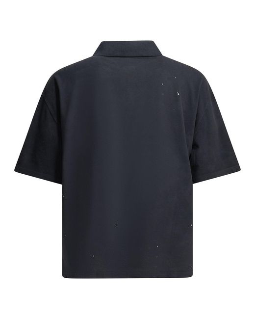 Carhartt Blue "Painter" Polo Shirt With Buttons for men