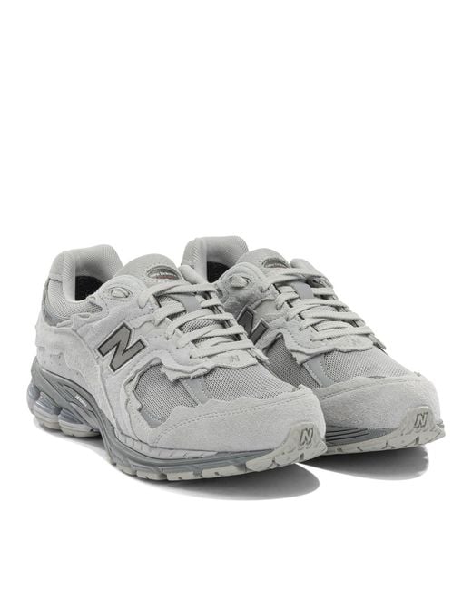 New Balance Gray "U2002Dx Protection Pac" Low Sneaker for men