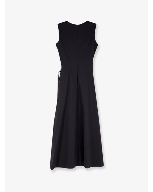 Aspesi Black Cotton Blend Dress