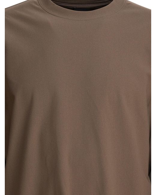 DAIWA PIER 39 Brown Crewneck Sweatshirt for men