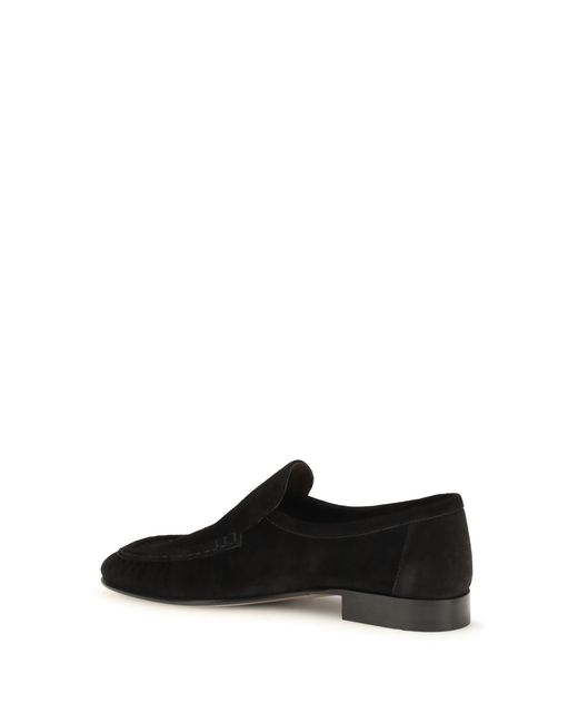 The Row White Two Loafers