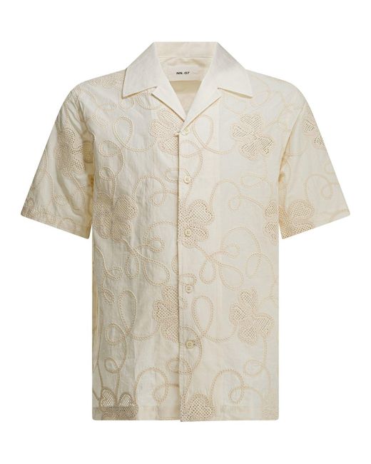 NN07 Ben Shirts White for men