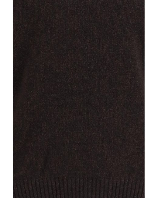 Brooksfield Black Crewneck Sweater Moro for men