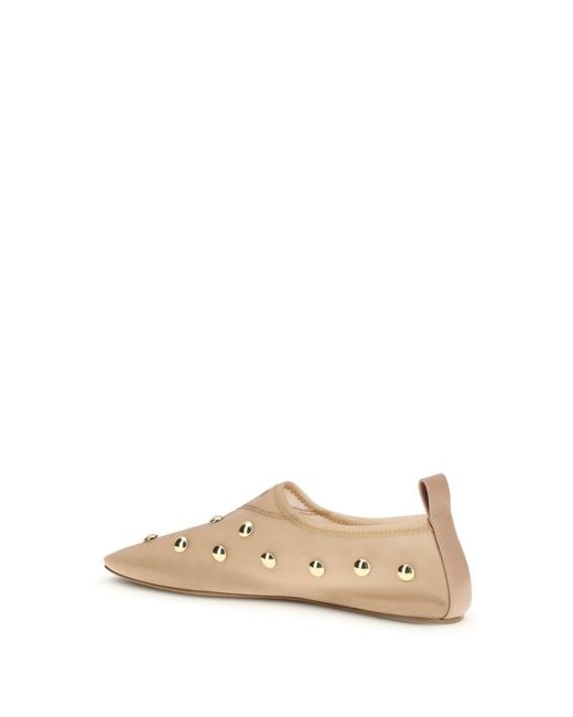 Chloé Natural Chloã Rita Ballerinas