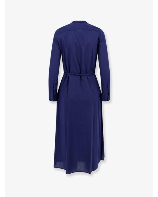 Aspesi Blue Cotton Dress