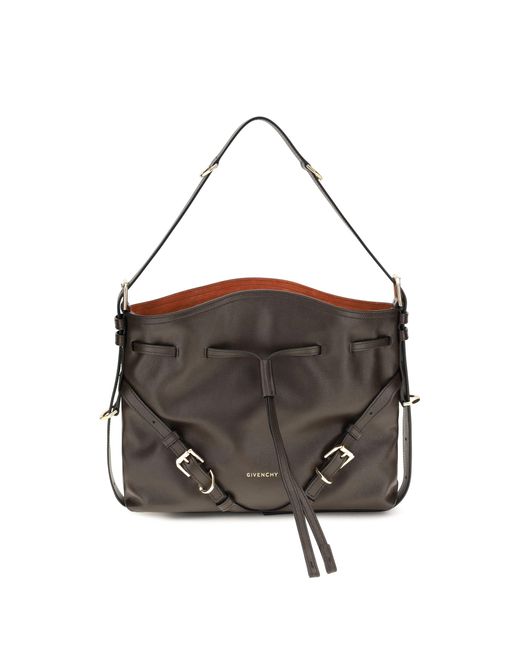 Givenchy Brown Small Voyou Bucket Handbag