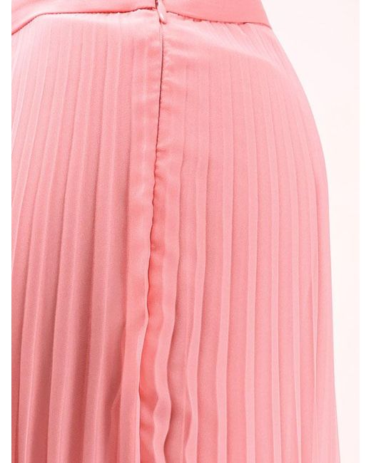 Max Mara Pink Mxegrembo Pleated Trousers