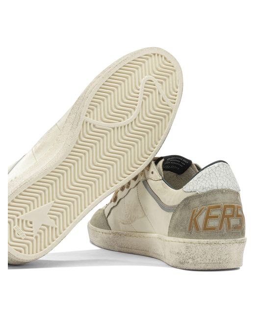 Golden Goose Deluxe Brand Brown "Ball Star Double Upper" Sneakers for men
