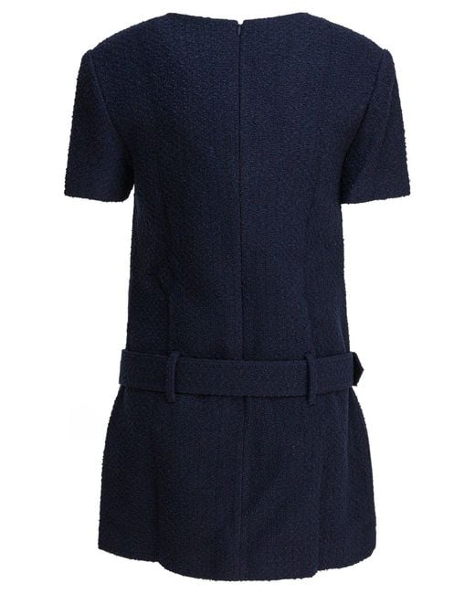 Self-Portrait Blue Dresses