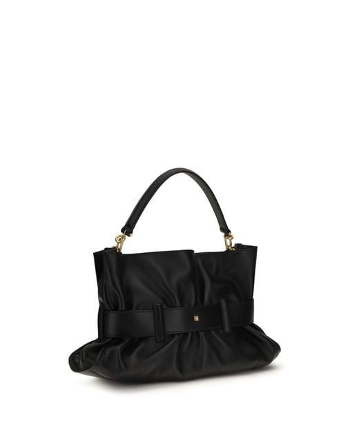 Balmain Black Medium Anthem Handbag Noir