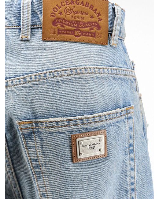 Dolce & Gabbana Blue Dolce & Gabbana Denim Jeans