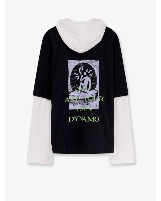 Oamc Peacemaker Black Cotton Sweatshirt for men