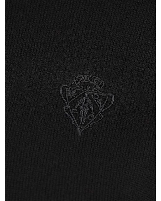 Gucci Black Wool Turtleneck