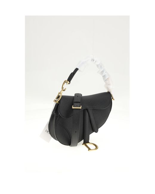 Dior White Shoulder Bag Saddle Mi