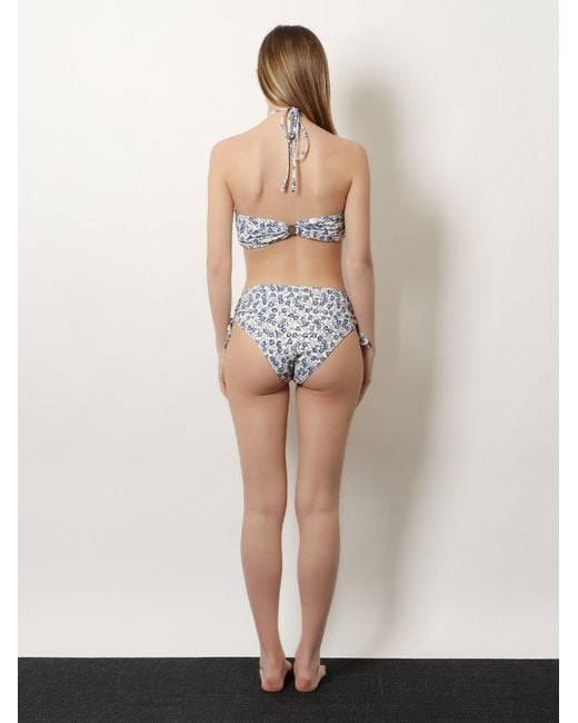 Isabel Marant White Salma Bikini Top