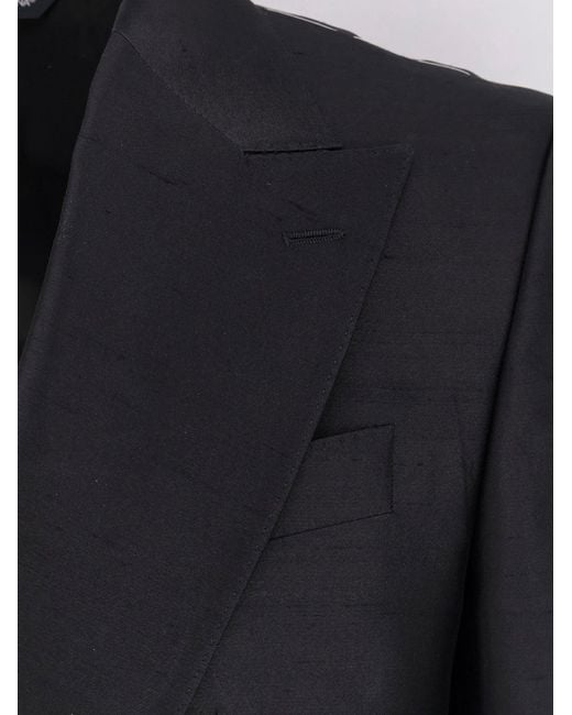 Dolce & Gabbana Blue Sicilia Light Silk Shantung Suit for men