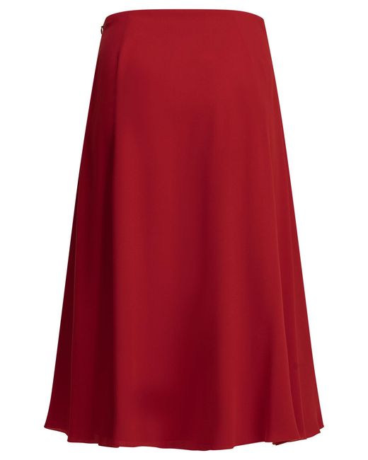 Valentino Flared Midi Skirt