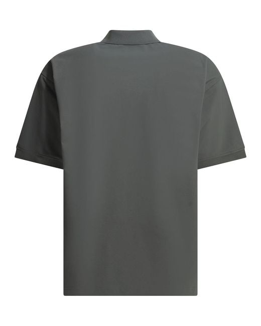 DAIWA PIER 39 Gray Tech Button-Down Polo Shirt for men