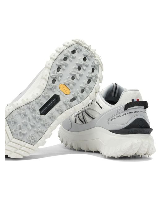 Moncler White Trailgrip Gtx-U Sneakers for men