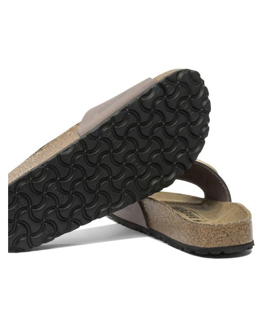 Birkenstock Purple "Madrid Big Buckle" Sandals