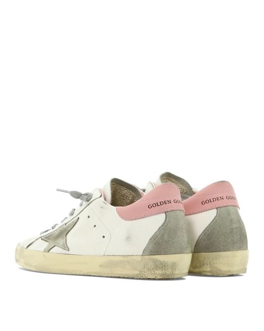 Golden Goose Deluxe Brand White "Super-Star Classic" Sneakers